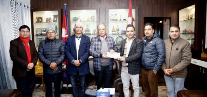 माओवादी केन्द्रको अन्तरमहादेशीय समितिद्वारा बाढीपहिरो पीडितका लागि पाँच लाख सहयोग