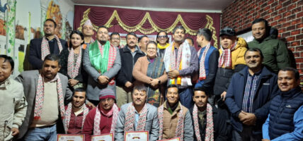 प्रेस सेन्टर ललितपुरको अध्यक्षमा अर्याल