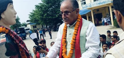 अध्यक्ष प्रचण्डद्वारा सहिद स्मृति सामुदायिक विकास केन्द्रको अवलोकन